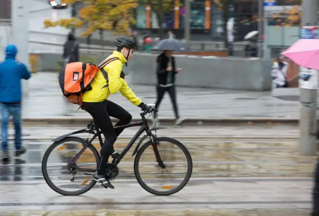 Wasserdichte Fahrradjacke