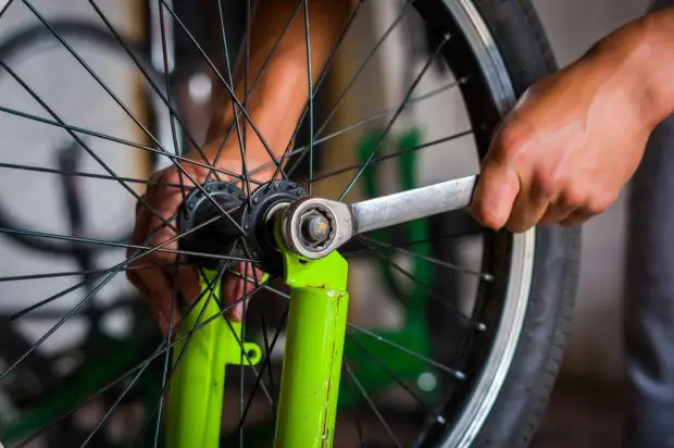 Fahrrad reparieren