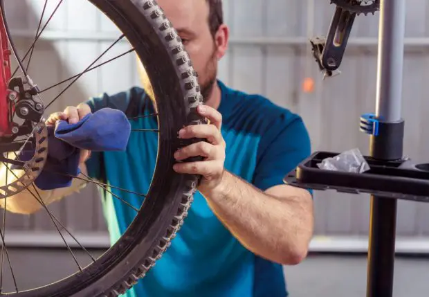 Montageständer fürs Fahrrad